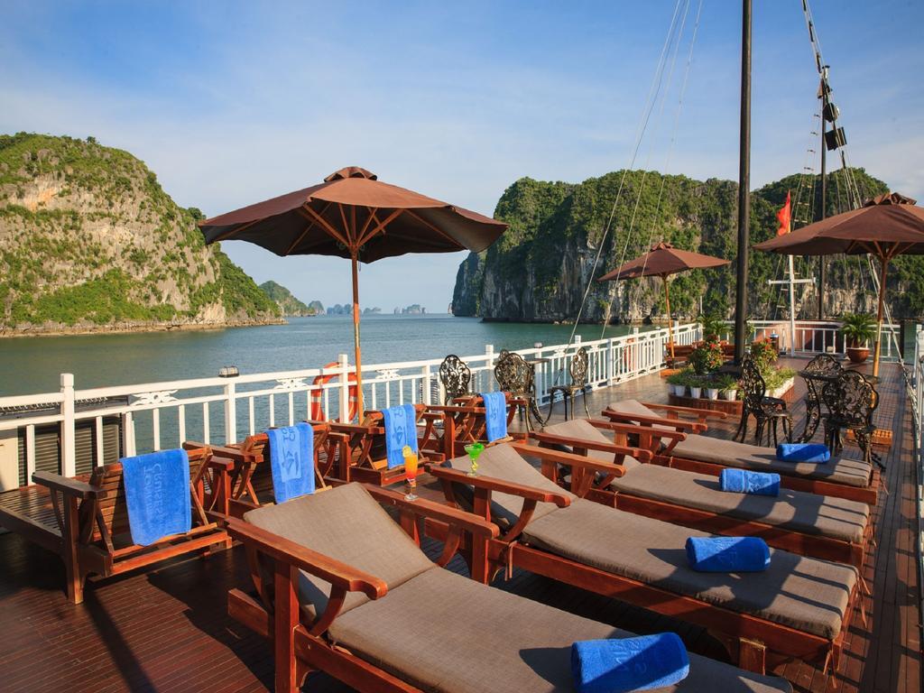 Garden Bay Premium Cruise Hotel Hạ Long-öböl Kültér fotó