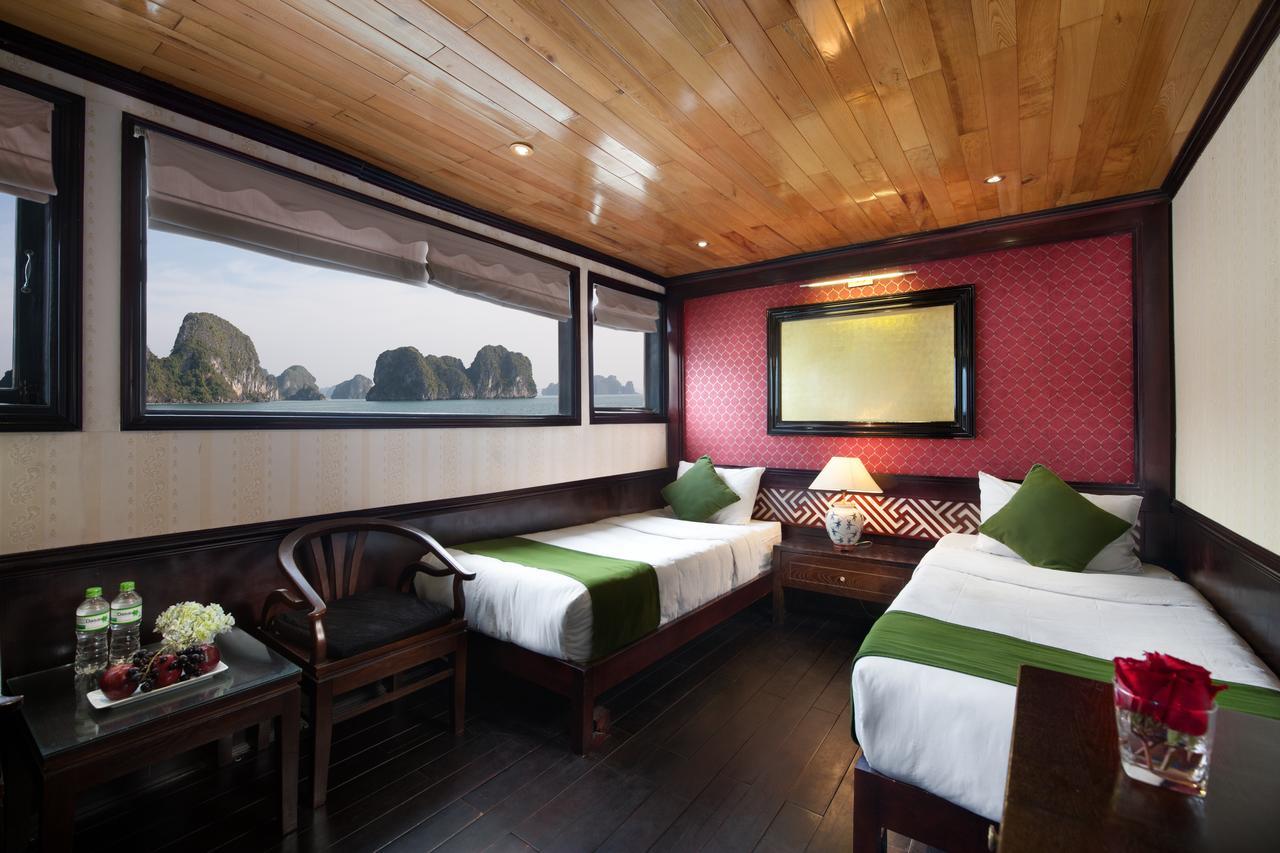 Garden Bay Premium Cruise Hotel Hạ Long-öböl Kültér fotó